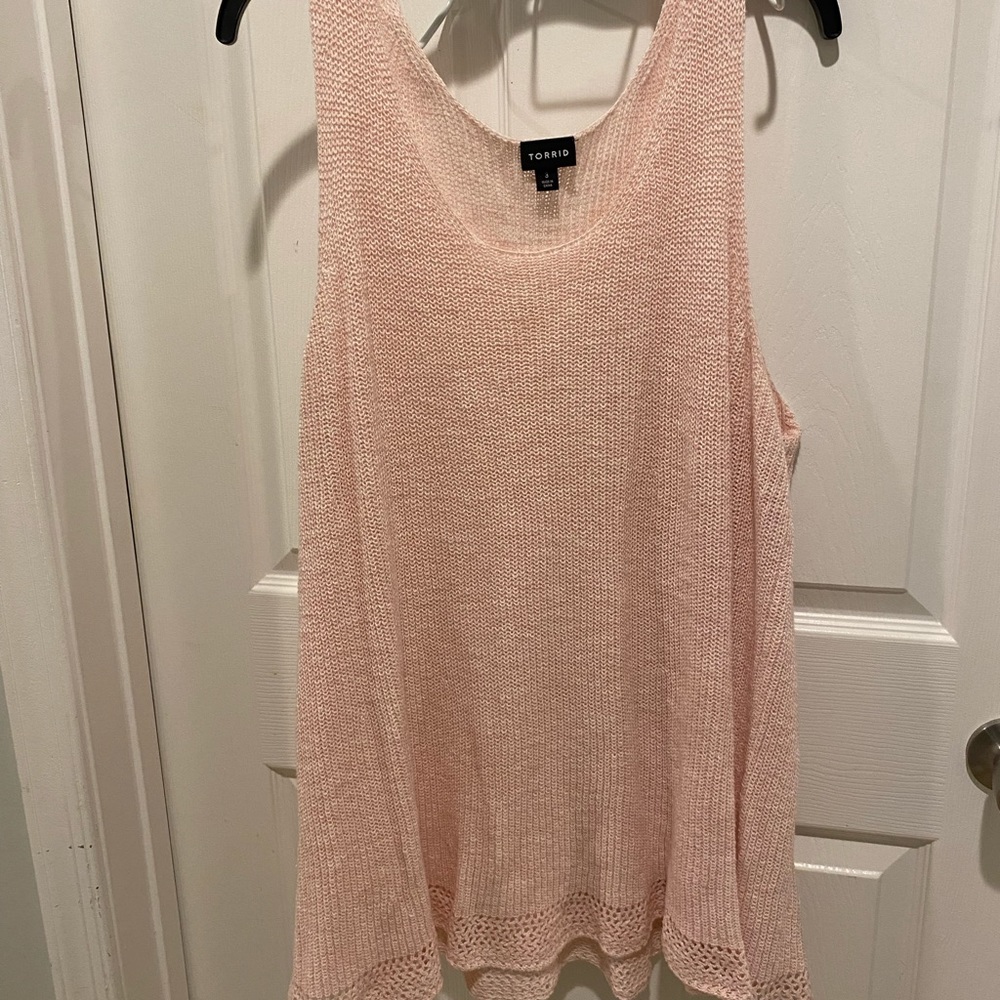 Torrid crochet top